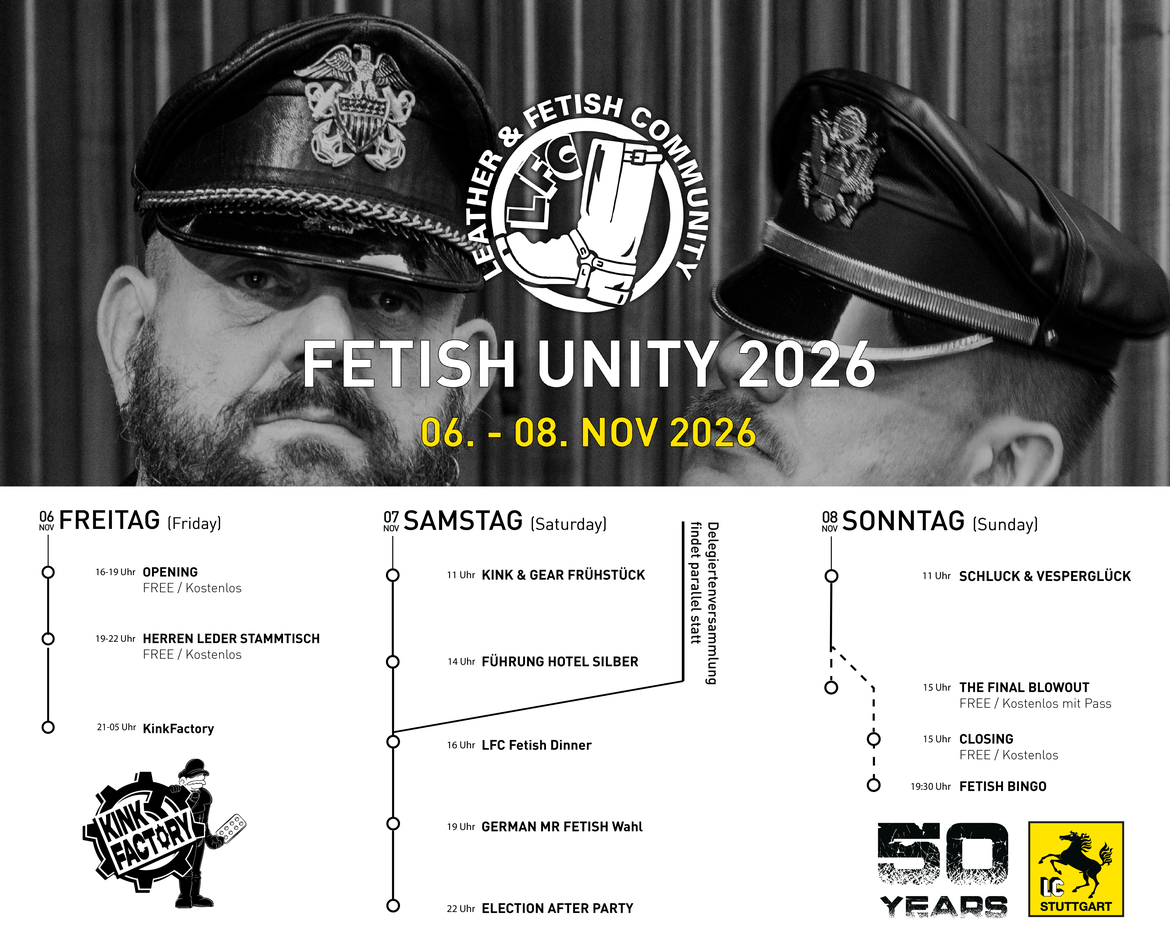 Fetish Unity 2026 & KinkFactory Winter Edition